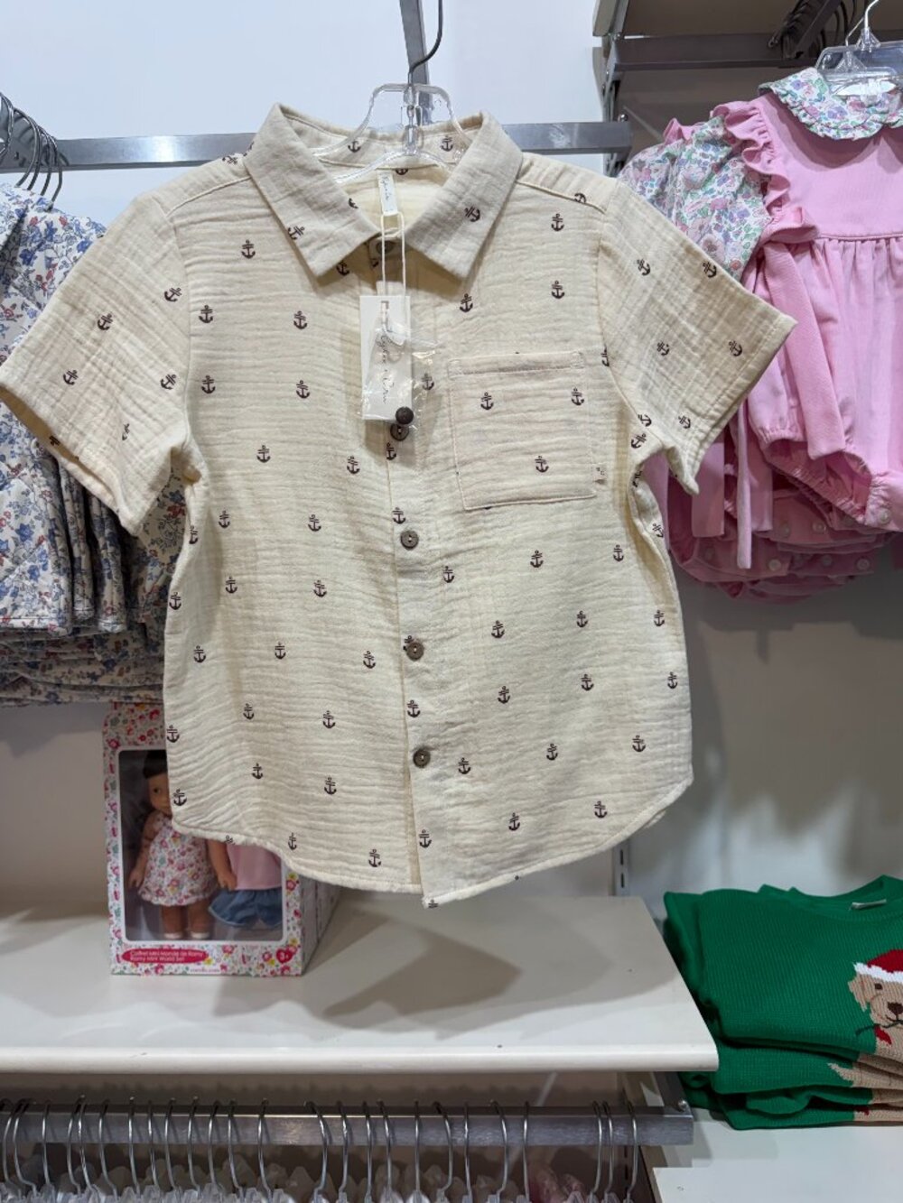 NWT Rylee & Cru Collared Button Down
